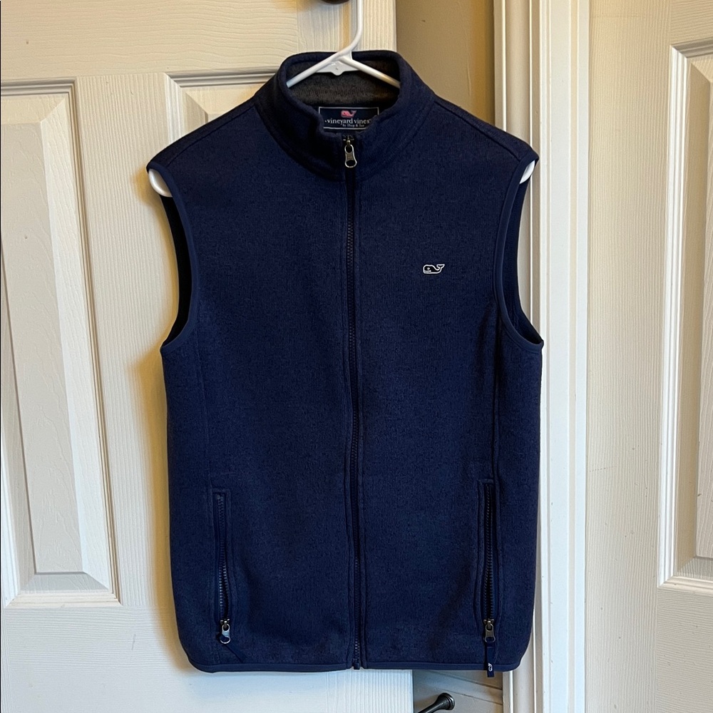 Vineyard Vines Men's Blue Vest
